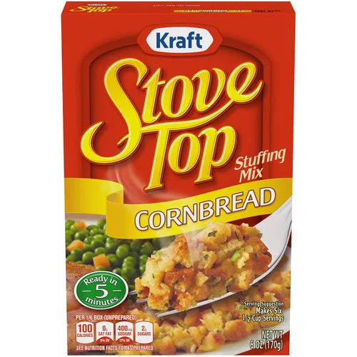 Miniatura 14 de Mezcla de relleno de pan de maíz Stove Top, caja de 6 oz