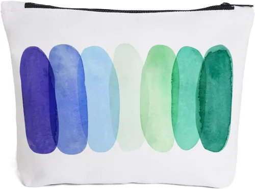 Regalos inspiradores para mujeres, bolsas de arcoíris para niñas y mujeres, bolsa de maquillaje de arcoíris para ella, pared de arcoíris, regalos de