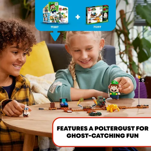 Miniatura 2 de LEGO Super Mario Luigi's Mansion Lab y Poltergust Juego de expansión 71397 Kit de construcción para niños de 6 años en adelante (179 piezas)