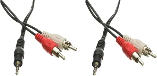 Miniatura 9 de Cable de audio estéreo macho a doble RCA macho (derecho e izquierdo), 6 pies - Paquete de 3