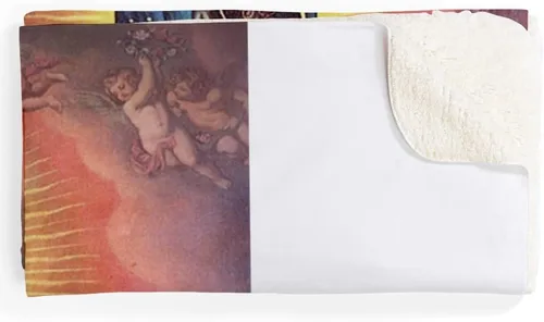 Miniatura 6 de CafePress Our Lady of Guadalupe Rev 12 - Manta de forro polar Sherpa B Sherpa de 60 pulgadas de largo x 50 pulgadas de ancho