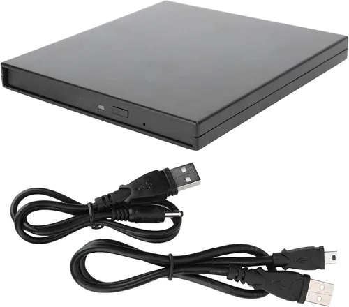 Miniatura 9 de 125 Unidad de CD externa, caja de unidad óptica SATA de 0.374 in, caja dura externa, kit de almacenamiento para computadora portátil y computadora