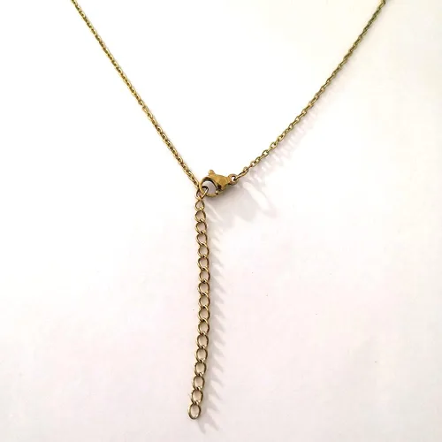 Miniatura 6 de Collar con nombre personalizado personalizado con dije con nombre chapado en corazón para mujer, collar de moda personal el mejor regalo para niña