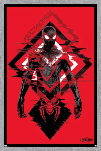 Miniatura 11 de Trends International Marvel's Spider-Man: Miles Morales - Póster de pared de traje, 22.375 x 34 pulgadas, versión premium sin marco