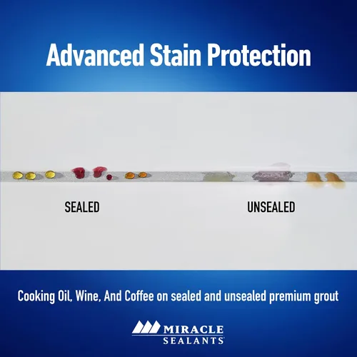 Miniatura 4 de Miracle Sealants Sellador de lechada Plus Invisible Penetrating Sealer Spray, 16 oz