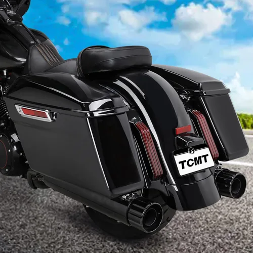 Miniatura 12 de TCMT Maletero extendido mate de 5 pulgadas para Harley 2014-2024 Touring CVO Road Glide Road King Street Glide Electra Glide Ultra Classic