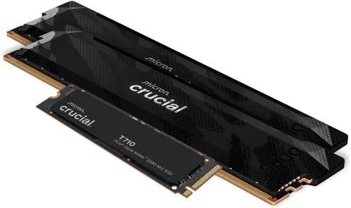 Miniatura 8 de Crucial T705 PCIe Gen5 NVMe SSD de 1 TB, hasta 13,600 MB/s, TLC NAND, compatible con Intel y Ryzen, para juegos intensivos y almacenamiento de alta