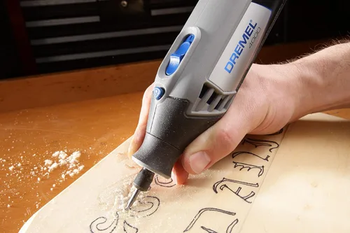 Miniatura 4 de Dremel 709-02 Kit de accesorios de herramientas rotativas multiusos de 110 piezas, incluye una broca de tallado, tambores de lijado, piedras