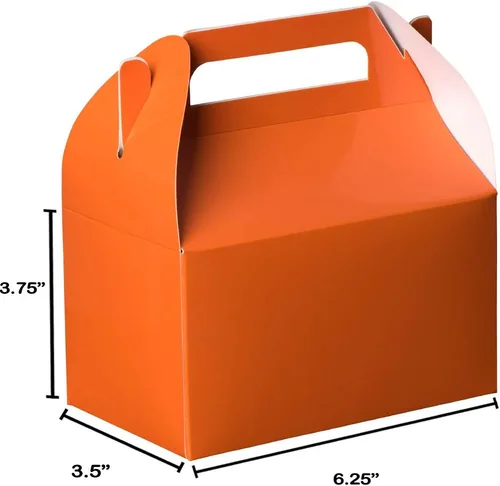 Miniatura 6 de Hammont Cajas de dulces para fiesta, paquete de 10 cajas de papel a dos aguas y cajas de regalo para golosinas y regalos, caja de golosinas