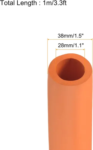 Miniatura 2 de Tubería de aislamiento de tubería de preservación de calor Tubos de espuma Empuñaduras de mango, [para envoltura de aislamiento de fontanería]