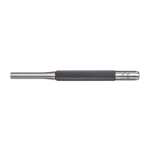 Miniatura 15 de Starrett Punzón de clavo con empuñadura moleteada para introducir o extraer pasadores en una pieza de trabajo - Acero endurecido y templado, 4