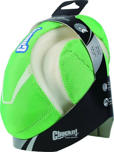 Miniatura 7 de Chuckit! Fumble Fetch Fútbol para Perros - Juguete Interactivo para Perros para Interiores y Exteriores con Diseño Ranurado para Fácil Recogida