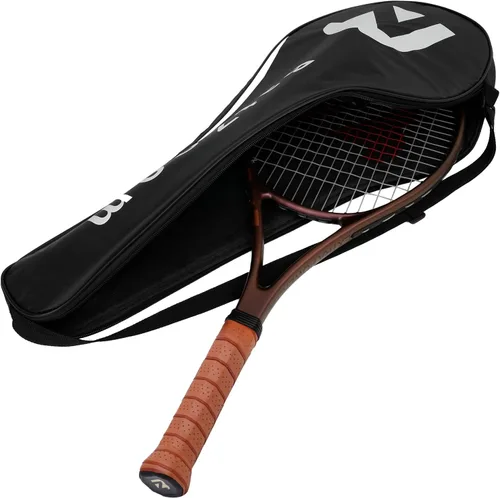 Miniatura 5 de BatZoom Tennis Racket for Beginners & Adults - Lightweight Graphite Racquet with Comfortable Grip Shock Reduction Technology Includes Carrying
