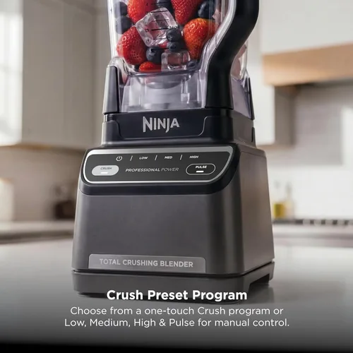 Miniatura 6 de Ninja Licuadora profesional 2.0 Máquina de batidos, batidora, trituradora de hielo, tecnología de trituración total, programa Auto-iQ, potencia