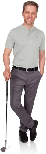 Miniatura 4 de Three Sixty Six Camisas de golf para hombre Polo de secado rápido con cuello Elástico en 4 direcciones y UPF 50