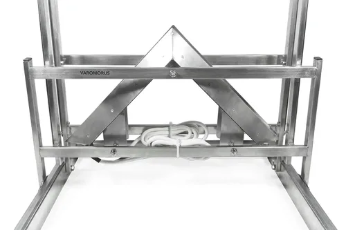 Miniatura 5 de Hive Frames Uncapper con doble 12 V cuchillos eléctricos abeja miel acero inoxidable destaponadora máquina