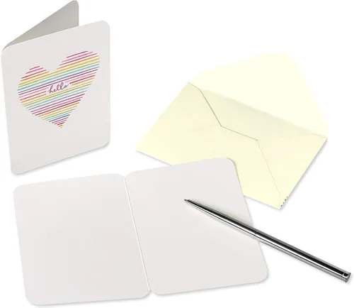 Miniatura 3 de Papyrus Tarjetas en blanco con sobres, corazón (14 unidades)