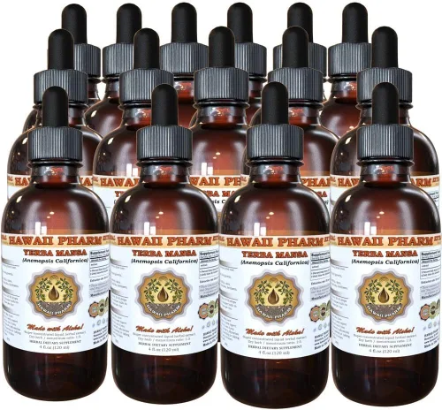 Miniatura 7 de Hawaii Pharm Yerba mansa (Anemopsis californica) Extracto Líquido 4x4 fl.oz