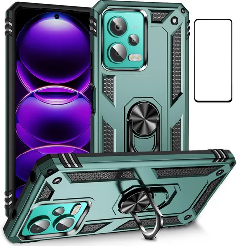 Miniatura 36 de Funda para Xiaomi redmi Note 12 Pro Plus 5G con protector de pantalla, soporte delgado protección militar a prueba de golpes Armor Defender Funda