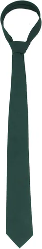Miniatura 4 de Corbata de algodón de color sólido para hombre