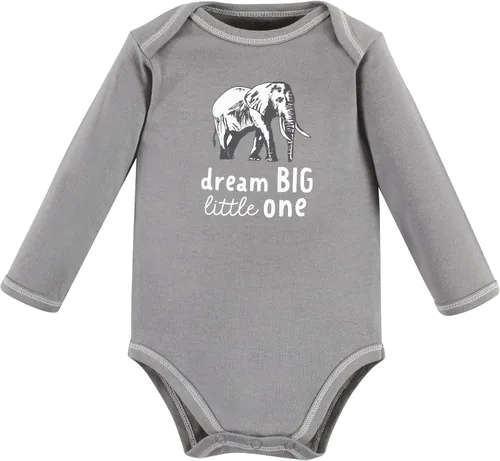 Miniatura 6 de Touched by Nature baby-girls Organic Cotton Long-sleeve Bodysuits