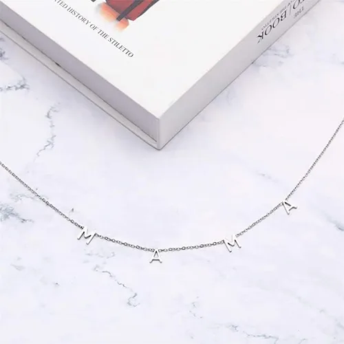 Miniatura 5 de RWQIAN Collar para mamá para mujer Collar con colgante de regalo para nueva mamá, futura mamá, primer día de la madre