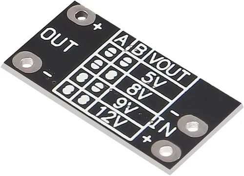 Miniatura 6 de AITRIP 10 unids 1.5A multifunción Mini Boost Module Step Up Board 3.7V a 5V 8V 9V 12V Step Up Board con indicador LED para DIY módulo de voltaje