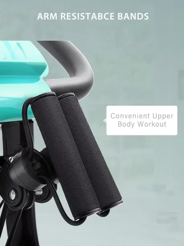 Miniatura 6 de Merax Bicicleta de entrenamiento para el hogar: bicicleta estática reclinada 4 en 1 y posiciones verticales de bicicleta de ciclismo