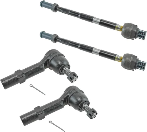 Miniatura 79 de TRQ Juego de barras de acoplamiento delanteras interiores y exteriores de 4 piezas compatible con Jeep Cherokee 1991-2001 y Comanche 91-92