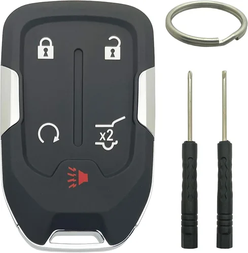 Miniatura 11 de Carcasa de repuesto para llavero inteligente compatible con GMC Acadia Terrain 2019 2020 2021 2022 cubierta de control remoto de coche con entrada