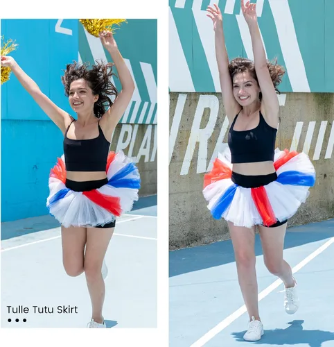 Miniatura 33 de Simplicity - Falda tipo tutú clásica de 5 capas para mujer