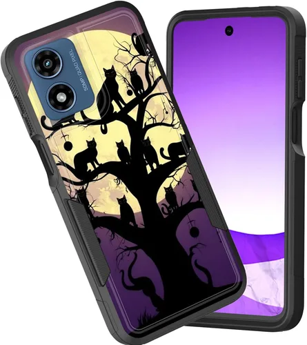 Miniatura 140 de Funda protectora para Motorola Moto G Stylus 5G 2025/Moto G Stylus 5G 2026, funda protectora híbrida de doble capa resistente a prueba de golpes