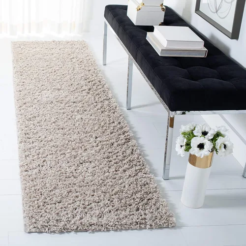 Miniatura 15 de SAFAVIEH Venus Shag Collection - Alfombra decorativa, 2 pies 2 pulgadas x 4 pies, color azul, diseño sólido, no desprende pelusa y de fácil cuidado