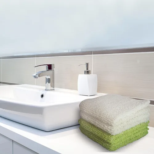 Miniatura 6 de Toallas de mano de ramio y rayón orgánico natural hechas de bambú de doble cara, toallas de mano ultrasuaves para ducha, baño, spa, suaves