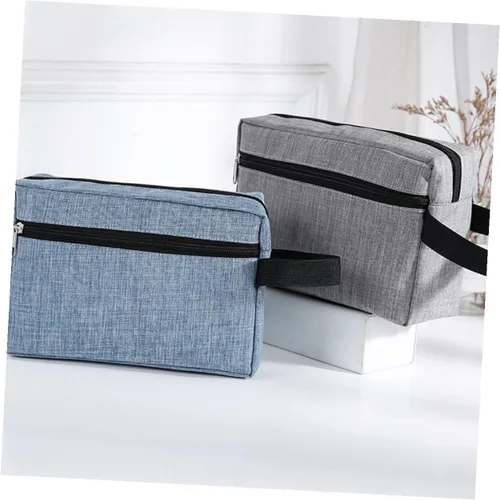 Miniatura 8 de Beavorty Bolsa de almacenamiento para hombre, bolsa de aseo para hombre, bolsa organizadora de maquillaje de viaje, bolsas de viaje para maleta