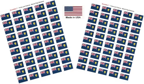 Miniatura 8 de 100 calcomanías de la bandera de Alaska; 1.5" x 1" hechas en Estados Unidos, calcomanías autoadhesivas de la bandera del estado para álbumes