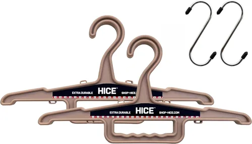 HICE - Garrison - Percha resistente | Percha original resistente para ropa y equipos | Capacidad de carga de 150 libras | Resina duradera de alto