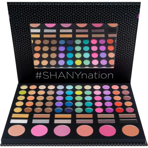 Miniatura 5 de SHANY - Paleta lista para festivales - Sombras de ojos altamente pigmentadas y mezclables, maquillaje rubor y polvo facial. Kit de maquillaje con 78