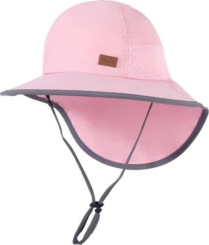 Sombrero de sol para bebé, sombreros de protección solar para niños pequeños, UPF 50+, gorra de playa de verano al aire libre para niños y niñas