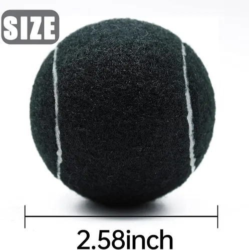 Miniatura 2 de Magicorange Pelotas de tenis, paquete de 12 pelotas de tenis de entrenamiento avanzado, pelotas de práctica, vienen con bolsa de malla para un fácil