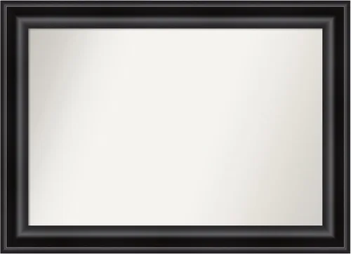 Miniatura 267 de Amanti Art Espejo personalizado, espejo de baño negro puente, espejo de pared o espejo de tocador de baño sobre el fregadero (26 x 26 pulgadas)