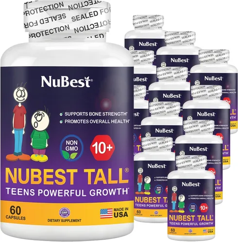 Miniatura 11 de NuBest Alta fórmula de fuerza ósea de alta calidad para 10+, inmunidad mejorada y salud general para mayores de 10 años con calcio, vitamina D3