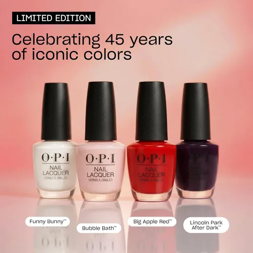 Miniatura 4 de OPI Nail Lacquer Gift Sets Creme & Shimmer Shades Chip Resistant Nail Polish Trending, Spring, Summer, Fall & Winter Holiday Collections
