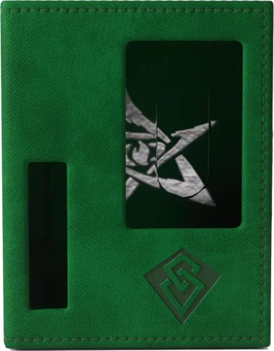 Miniatura 2 de Gamegenic Arkham Horror Investigator Deck Tome – Caja de mazo premium para Arkham Horror: El juego de cartas, contiene una cubierta completa de Verde