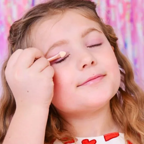 Miniatura 8 de MISS NELLA Maquillaje para sombra de ojos para niños - Cielos rosados, juguete cosmético para niños, maquillaje no tóxico