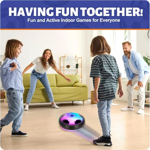 Miniatura 3 de Officygnet Hover Soccer Ball para Niños, Juguetes de Interior Regalos para Niños de 6, 7, 8, 9, 10, 11, 12 Años de Edad, Juguetes de Fútbol Flotante