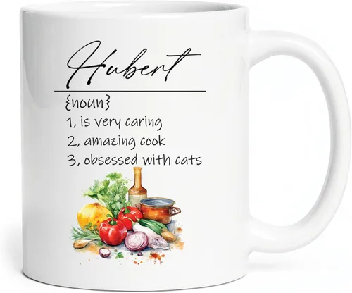 Miniatura 17 de Taza de cerámica blanca con monograma de letra inicial personalizada, alfabeto floral, nombre personalizado y inicial A-Z, taza de café de 11 onzas