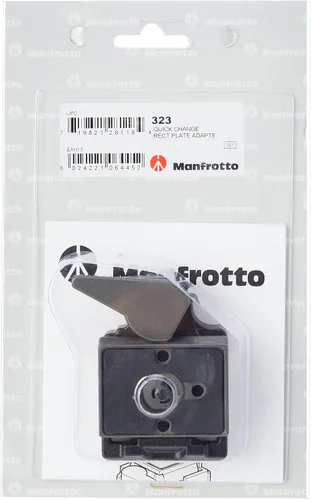 Miniatura 4 de Manfrotto Element MII MKELMII4BK-BH - Trípode de aluminio para cámara de viaje con adaptador de trípode de conexión rápida 323 RC2