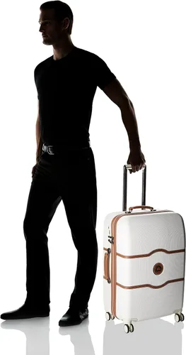 Miniatura 8 de DELSEY Paris Chatelet - Equipaje de cubierta dura con ruedas giratorias, champagne blanco ), 401670810-15