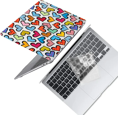 Miniatura 25 de Funda protectora de plástico para MacBook Air de 11 pulgadas 2015-2010 modelo A1465 A1370, funda protectora de plástico para portátil y cubierta